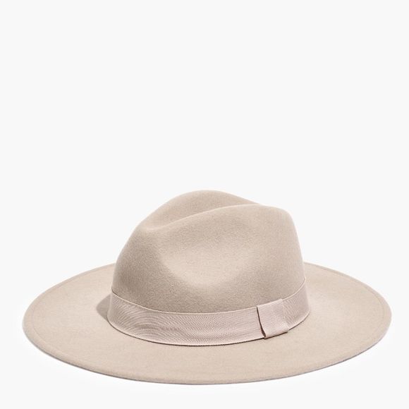 New MADEWELL x Biltmore Size S / M Shaped Felt Hat in Gray - Picture 1 of 3